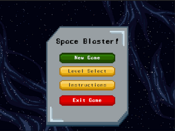 SpaceBlaster! 2D Shooter Game Image