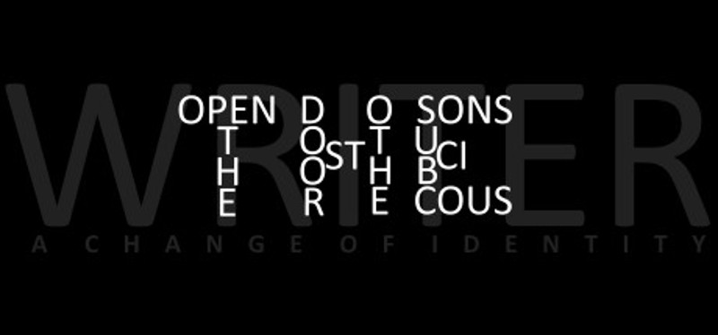 The Writer: A Change Of Identity Image