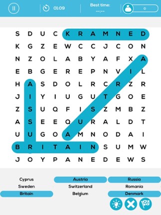 Word Search Challenge - Free Addictive Top Fun Puzzle Words Quiz Game! screenshot