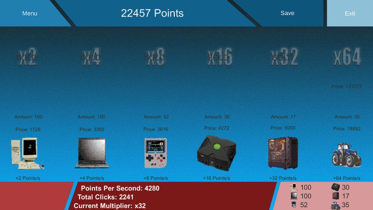 Achievement Clicker screenshot