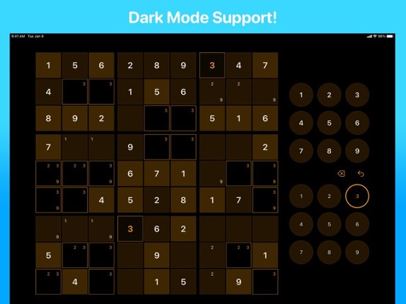 Apparent Sudoku screenshot