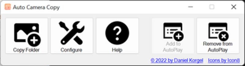 Auto Camera Copy screenshot