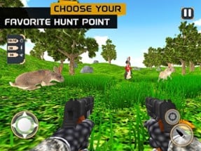 Double Guns Rabbit Hunting 3D Image