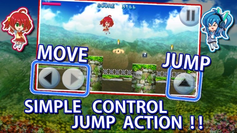 DOUBLE JUMP RINGO RUN ACTION screenshot