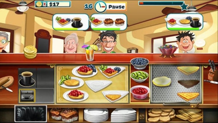 European Food Chef - for Burger Frenzy & Kitchen Sandwich Cooking Scramble Image