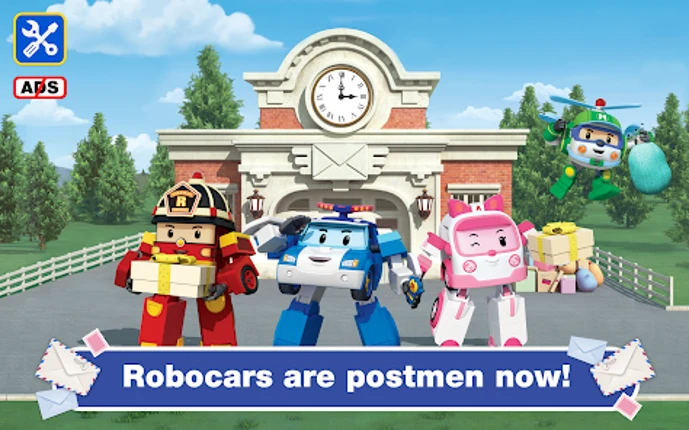 Robocar Poli: Postman Games! screenshot