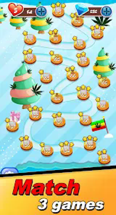 Weed Fun Match 3 Games screenshot