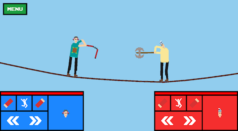 Pixel Rumble: Split-Screen PVP screenshot
