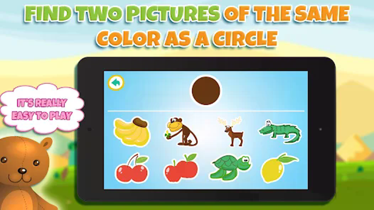 Learning colors for toddlers screenshot