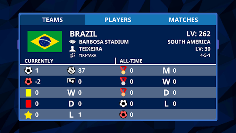 International Football Sim screenshot