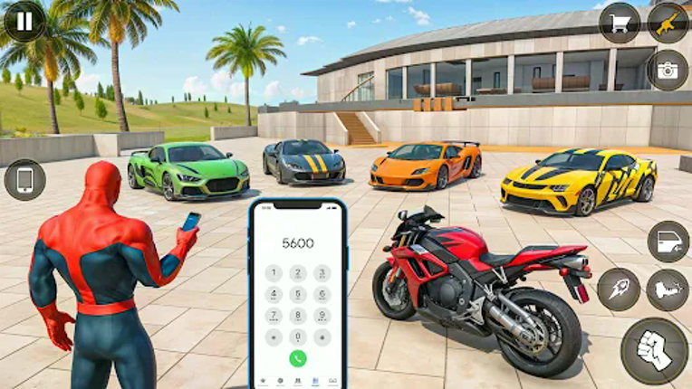 Grand Rope City Gangster Game screenshot