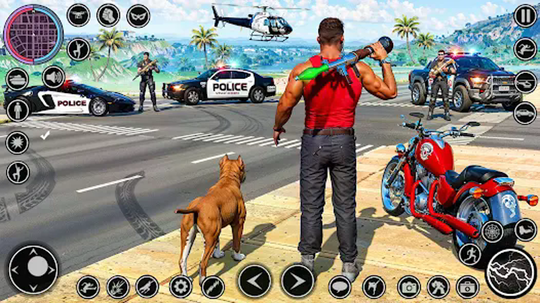 Superhero Game Mafia City Wars screenshot