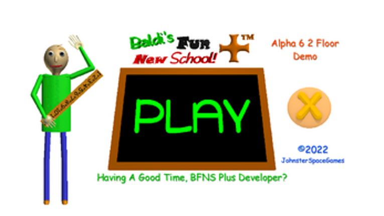 Baldi's Fun New School Plus™ Ultimate Edition (Alpha 6 Demo) screenshot