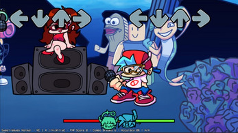 FNF - Deep Sea Date Full Week Image