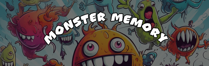 Monster Memory Game Cover