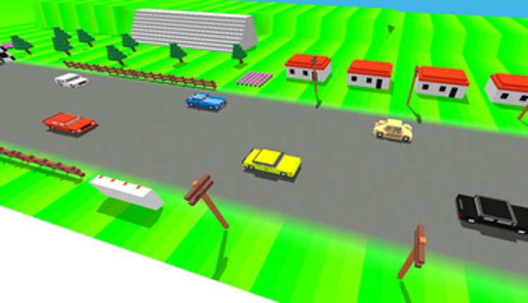 RETRO CUBE RACING screenshot