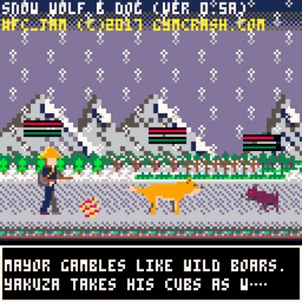 Snow Wolf and Dog (#FC_JAM Edition) screenshot