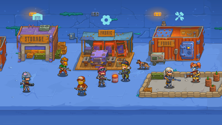 Tower Train: Zombie Defense 2D Image