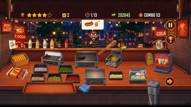 Hot Dog Simulator: Food Truck Image