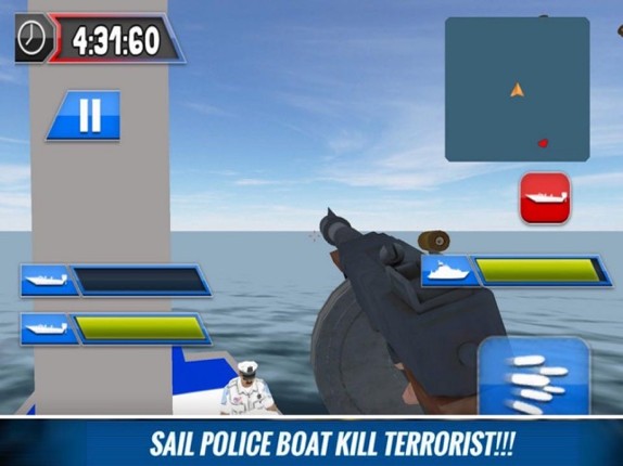 Mission Police Boat 3D screenshot