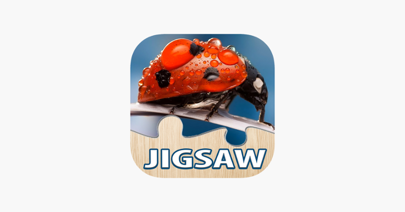 Nature Flowers and Bug Jigsaw Puzzle for Adults Image