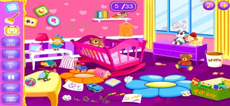 Princess Cleaning Rooms Game screenshot