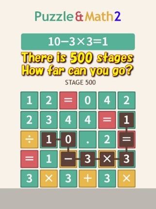 Puzzle&amp;Math2 Brain Training screenshot