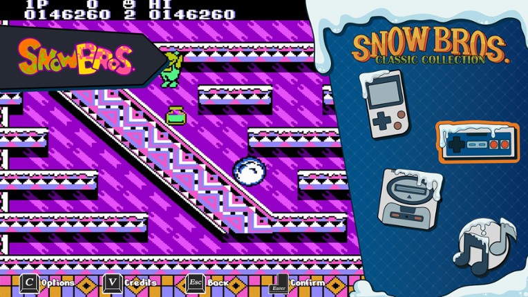 Snow Bros Classic Collection screenshot