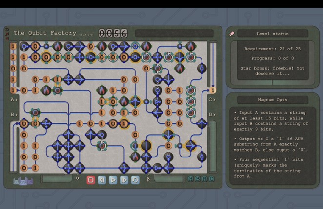 The Qubit Factory screenshot