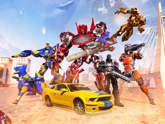 US Police Dog Robot Games Image