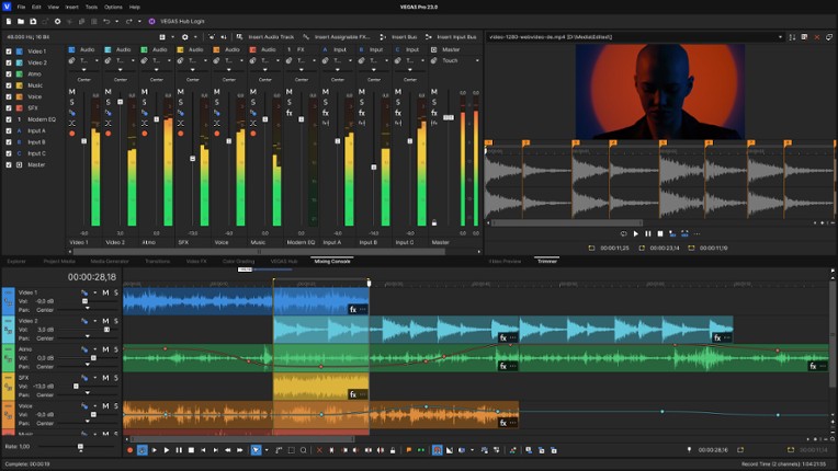 VEGAS Pro 23 Steam Edition screenshot