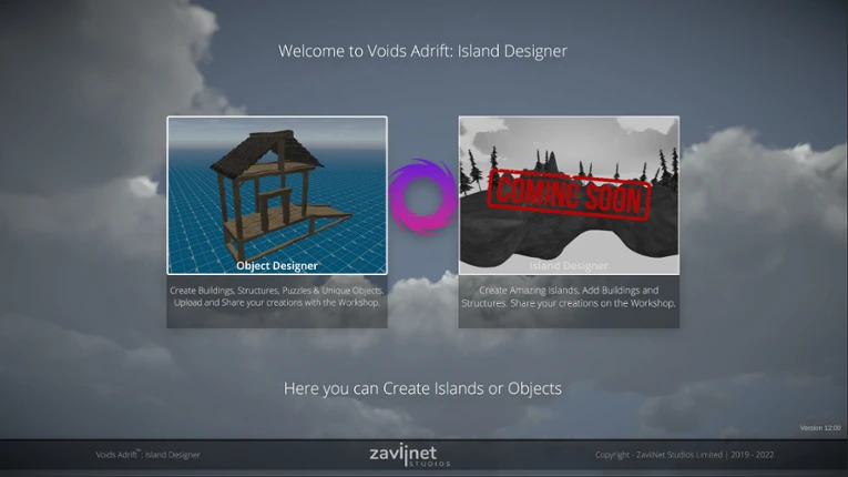 Voids Adrift Island Designer Image