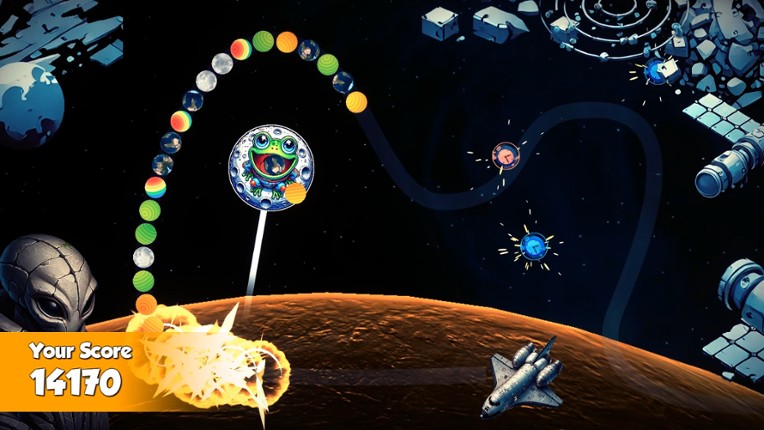 Zumba - Galactic Marble Blast screenshot