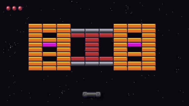 2D Brick Breaker Game Remastered screenshot