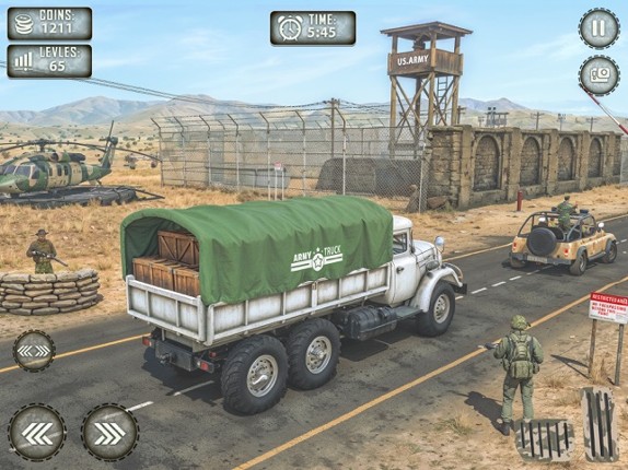 Army Truck: Driving Games 3D screenshot