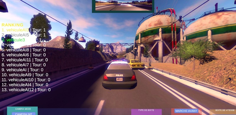 car game in the forest 4 screenshot
