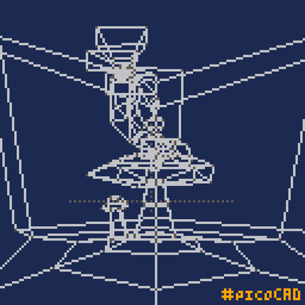 [picoCAD] Carterpillar screenshot