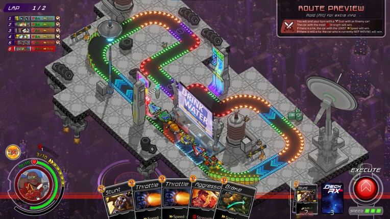 Deck RX: The Deckbuilding Racing Game screenshot