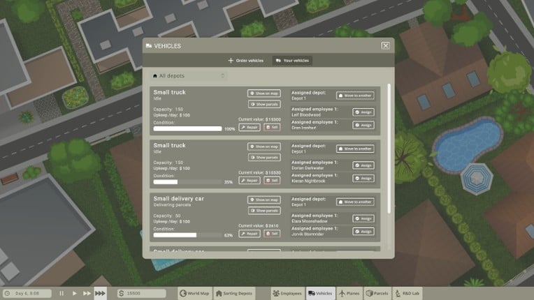 DeliverieZ screenshot