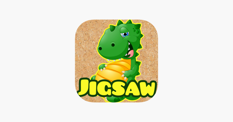 Dino jigsaw puzzles 2 to pre-k educational games Image
