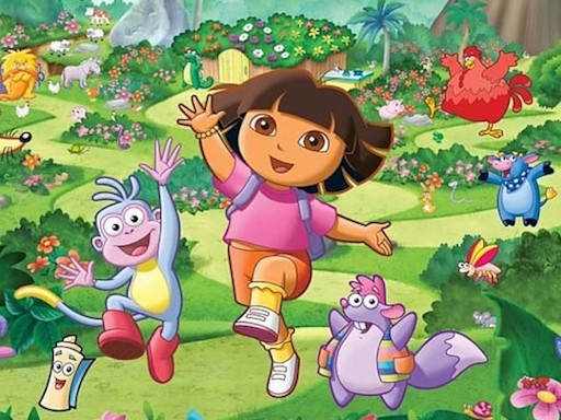 Games like Dora memory cards