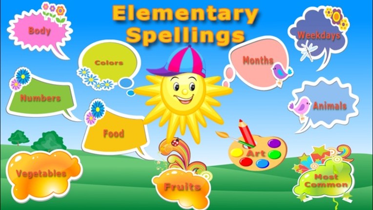 Elementary Spellings - Learn to spell common sight words Image