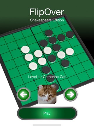 FlipOver - Shakespeare Edition screenshot