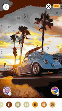 Oil Painting Color By Number screenshot