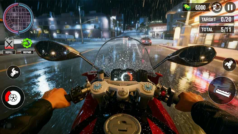 Highway Bike Riding Simulator Image