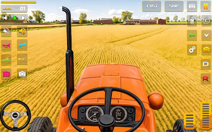 Farming Tractor Game Simulator screenshot
