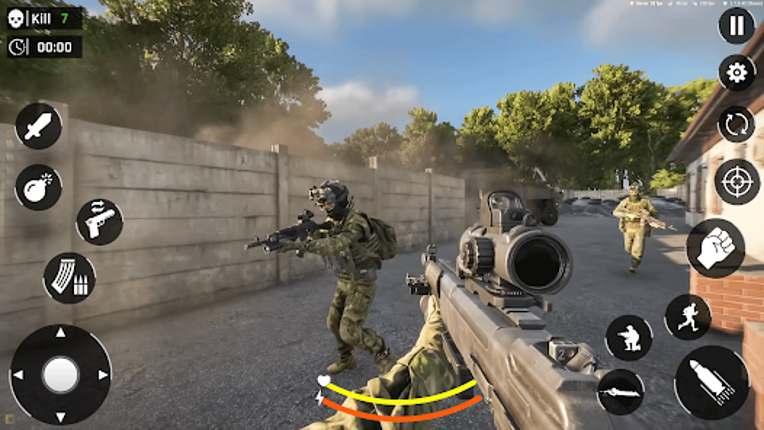 Gun Strike Offline Shooting 3D Image