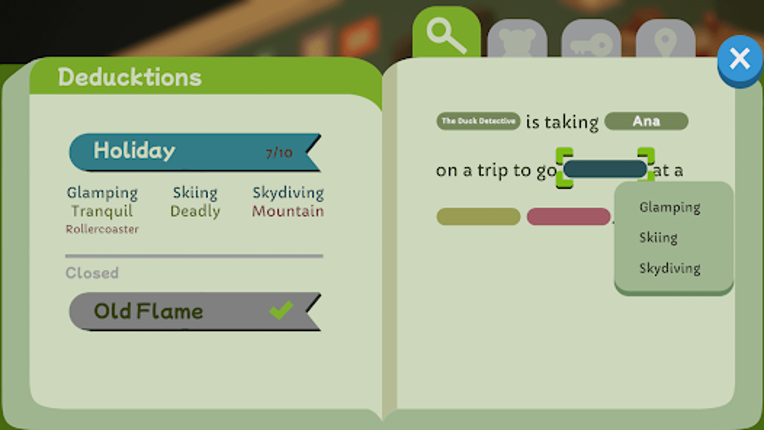 Duck Detective: Ghost Glamping screenshot