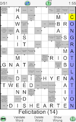 Arrow Crossword Image