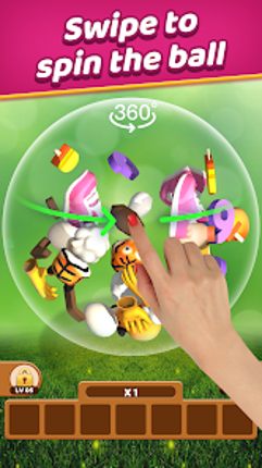 Match 3D Bubble screenshot